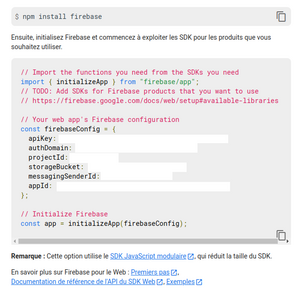 firebase credentials snapshot 