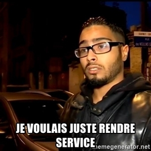 meme jawad, je rends service, monsieur 