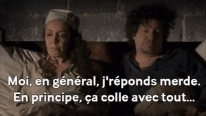Léodagan Kaameloot, moi je réponds merde, en principe ça colle avec tout …
