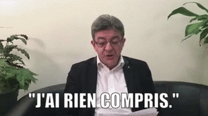 Jean luc Melenchon,j’ai rien compris