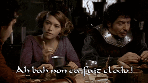 kaamelott Leodagan, ah bah non ça fait clodo ! 