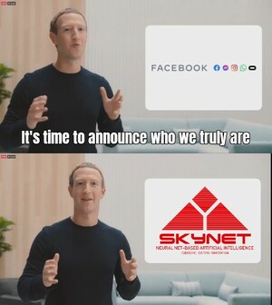 meme, facebook change is name to skynet