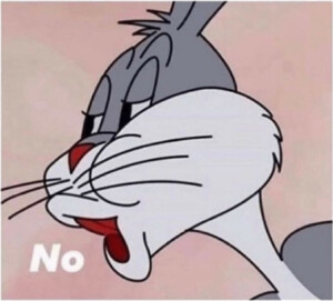 bugs bunny, no 