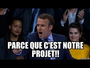 parce que c’est notre projet 