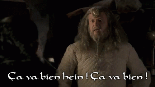 ‘kaamelott, merlin, ça va bien hein’