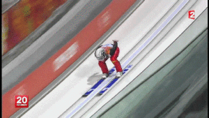 gif saut à ski 