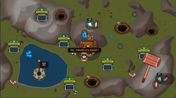 capture du jeu taupe qui peut !