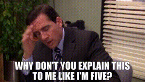 the office, mickael Scott, why don’t you explain this to me like i am five ?