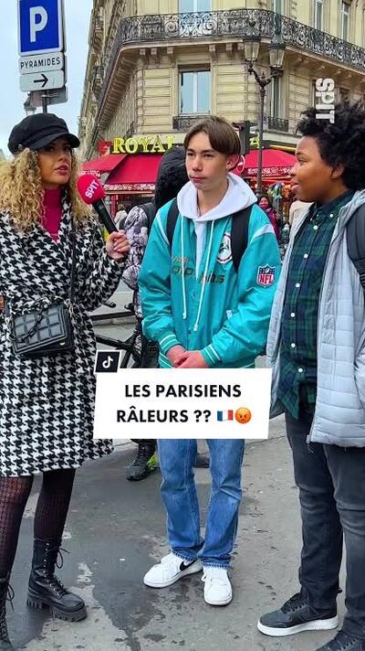 capture issue de tiktok, les parisiens râleurs ?