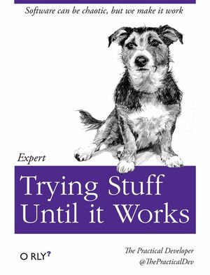 livre trying stuff until it’s works au édition o’reilly